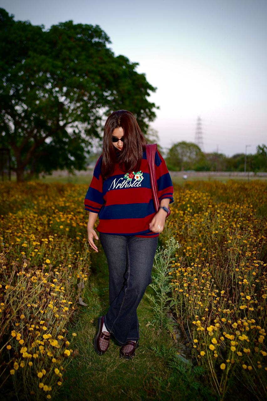 VintageWildflower Knit