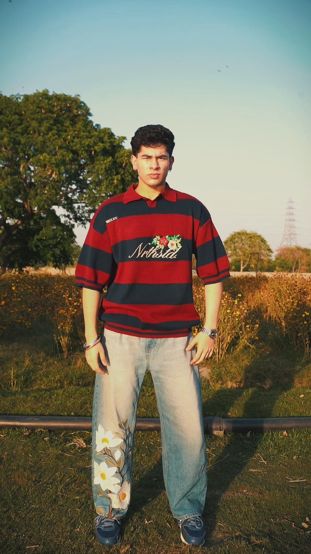 VintageWildflower Knit